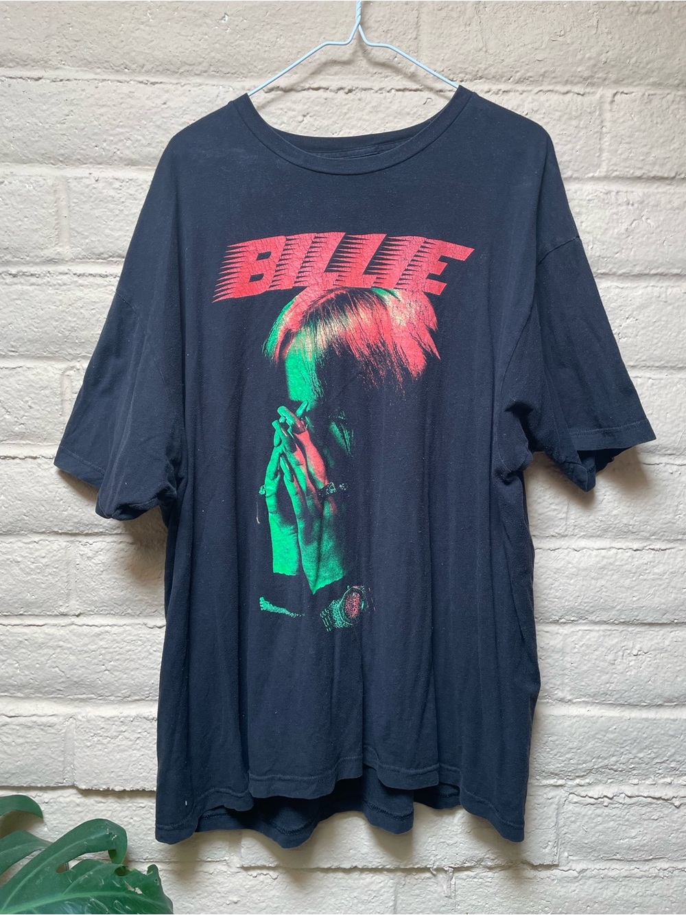 Billie Club Black Graphic Tee with Logo